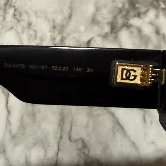 Dolce & Gabbana Sunglasses Black 100% authentic - Picture 3 of 16